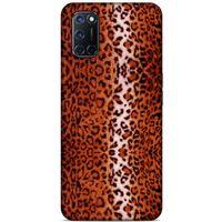 Leopar Turuncu Samsung Galaxy A80 Kılıf