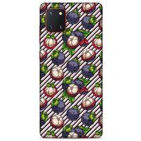 Frutix Mangosteen 02 Samsung Galaxy Note 10 Lite Kılıf Desenli Silikon