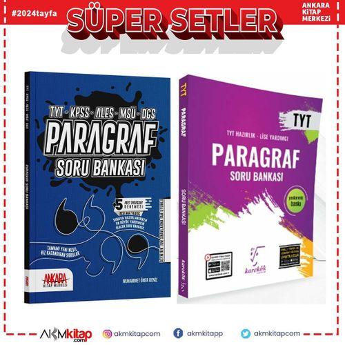 Karekök ve AKM Kitap Paragraf Soru Bankası Seti 2 Kitap