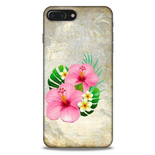 Lopard Apple Iphone 7 Plus Uyumlu Kılıf Bahar (17) Tasarım Kılıf Pembe Yeşil