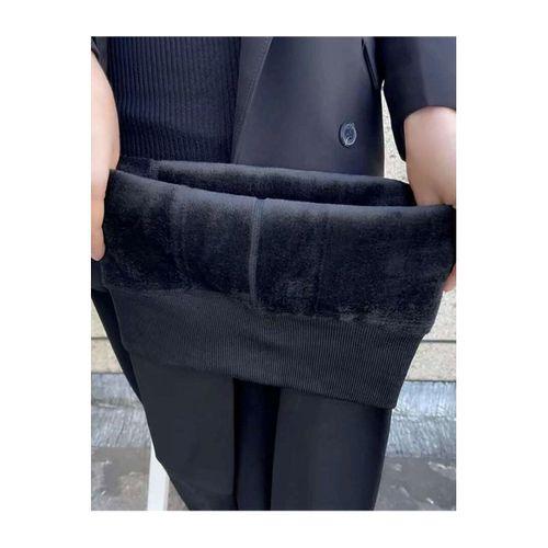 Siyah Peluş Tayt Pt580-1