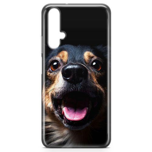 Huawei Nova 5t Kılıf Spaniel Arka Kapak Koruma Desenli Full Koruyucu