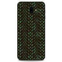 Samsung Galaxy J6 Plus Kılıf Dragons (3) Kapak Ejderha Cilt Yeşil