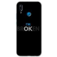 Huawei P20 Lite Kılıf HD Desen Baskılı Arka Kapak - Im Broken