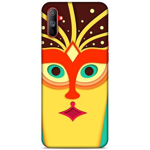 Lopard Oppo Realme C3 Uyumlu Kılıf Soyut Sanat (1) Baskılı Kılıfı