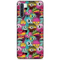 Graffitix (35) Desenli Silikon Kapak Oppo A91 Kılıf