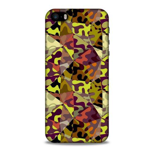 Kamuflaj 89 Apple iPhone 5S Kılıf Silikon Kapak
