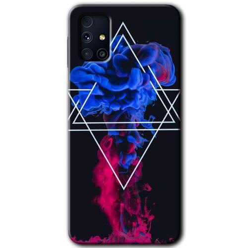 Samsung Galaxy M31s HD Baskılı Kılıf + 9D Tam Ekran Koruyucu - Mekanik Duman 1
