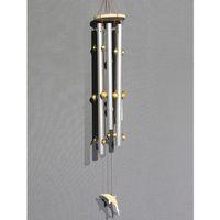 Boncuklu Metal Rüzgar Çanı