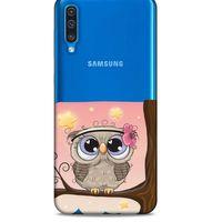 Zoologix (70) Samsung Galaxy A21s Şeffaf Kılıf Silikon Desenli