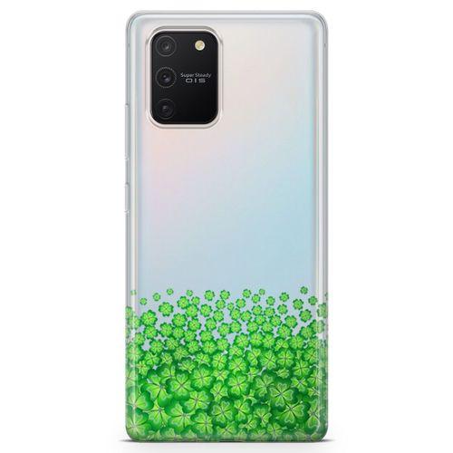 Samsung Galaxy A91 Kılıf Yoncalar Arka Kapak Koruma Desenli Full Koruyucu