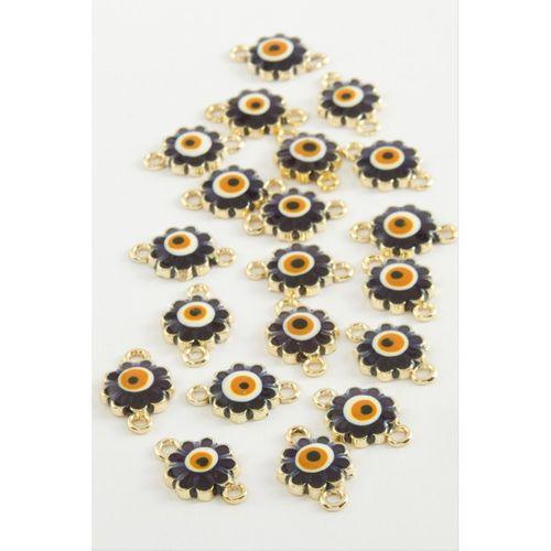 Çiçek Çift Kulplu Mineli Bileklik ve Kolye Ucu Aparatı 1 Adet