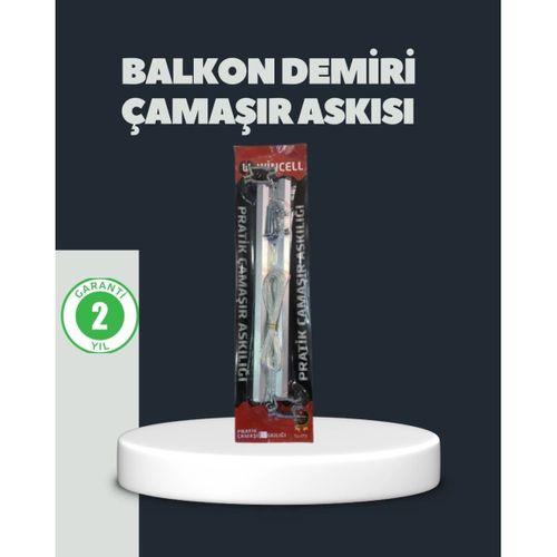 Balkon Demiri Çamaşır Askısı Kare Demirlere Uygun Dayanıklı Tasarım
