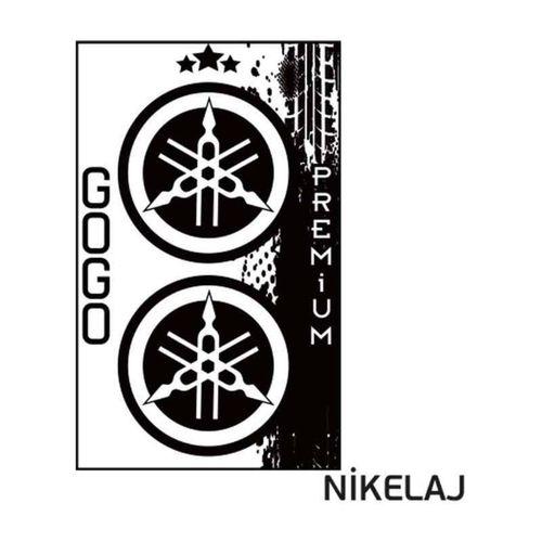 YAMAHA Yamaha Uyumlu (5X5 Cm) İkili Damlasız Etiket