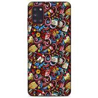 Graffitix (47) Desenli Silikon Kapak Samsung Galaxy A31 Kılıf