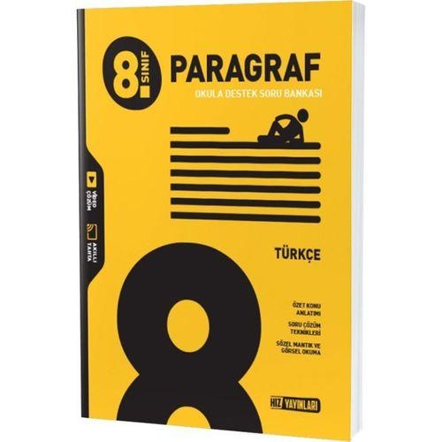 8. Sınıf Türkçe Paragraf Soru Bankası Hız Yayınları