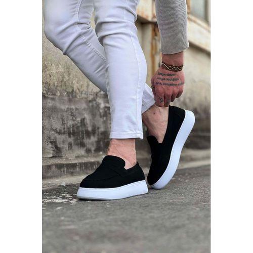 WG161 Siyah Süet Erkek Casual Ayakkabı