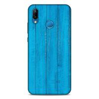 Lopard Huawei P20 Lite Uyumlu Kılıf Wood'X (1) Kılıfı Baskılı