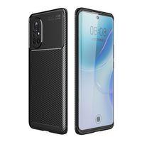 Huawei Nova 8i Uyumlu Kılıf Esnek TPU Silikon Siyah hng