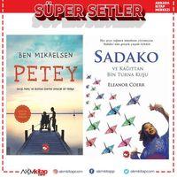 Beyaz Balina Petey ve Sadako Kağıttan Bir Turna Kuşu Seti 2 Kitap