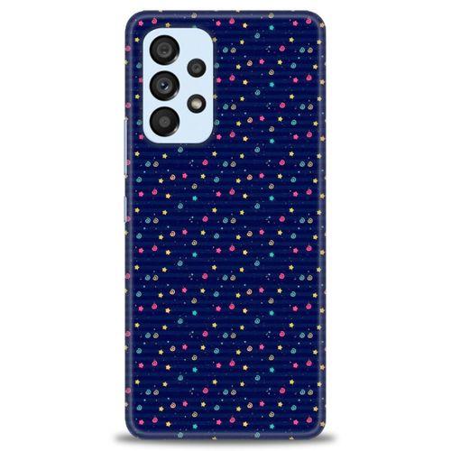 Samsung Galaxy A73 5G Kılıf HD Baskılı Kılıf - Gökyüzü Çizimi + Tam Ekran Koruyucu