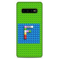 Lopard Samsung Galaxy S10 Plus Uyumlu Kılıf BloX (16) Kalın Kılıf F Harfi