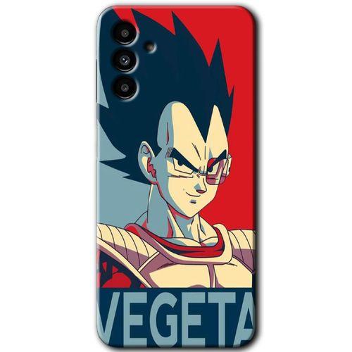 Galaxy A13 5G Kılıf HD Desen Baskılı Arka Kapak - Vegeta + Kırılmaz Cam