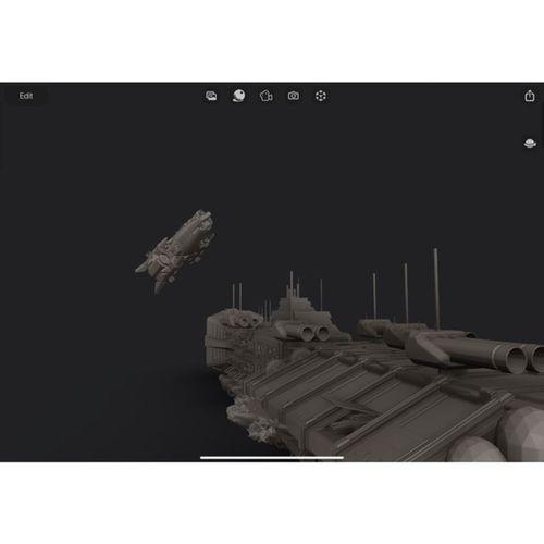 Babylon 5 Nemesis Taşıyıcı 3D Baskı (Bu ürün Sadece Plastik parçadır - Almadan Önce Soru Sorabilirsiniz)