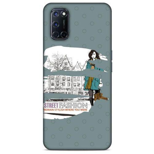 Sokak Modası 93 Oppo A52 Kılıf Desenli Silikon