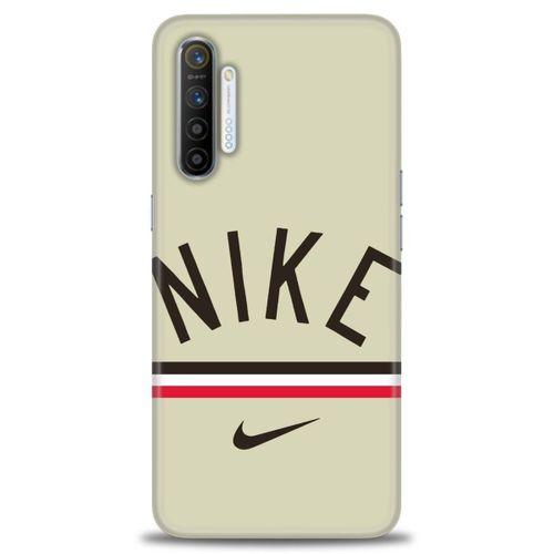 Realme XT Kılıf HD Baskılı Kılıf - Nike + Tam Ekran Koruyucu