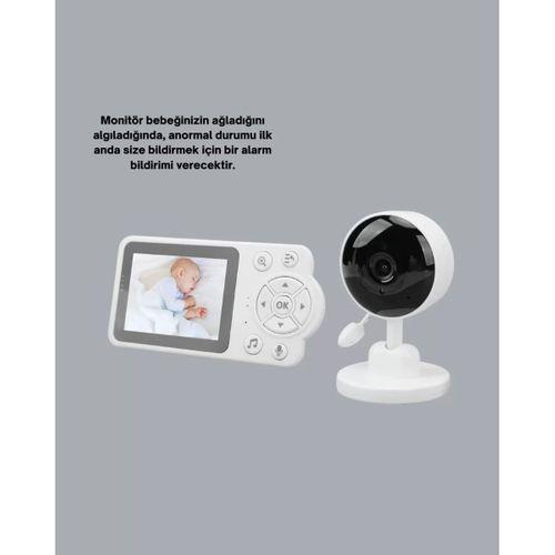 Bebek Monitörü Cry Detection Ve Hd Gece Görüş Destekli