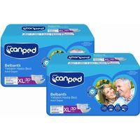 Canped Belbantlı Hasta Bezi Ekstra Büyük Boy XLarge 30'lu 2 paket / 60 adet