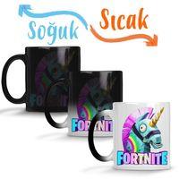 Fortinite Unicorn Shirt Unicornio Fortinite Sihirli Kupa Bardak Porselen