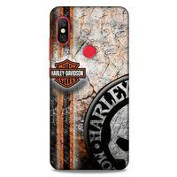 Xiaomi Redmi Note 6 Pro Uyumlu Kılıf Motorsiklet (11) Tam Koruma Harley Davidson