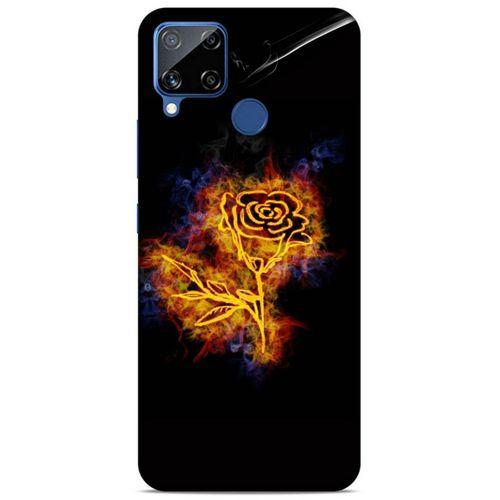 Lopard Oppo Realme C15 Uyumlu Kılıf FireX (2) Kabı Gül