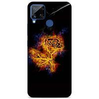 Lopard Oppo Realme C15 Uyumlu Kılıf FireX (2) Kabı Gül