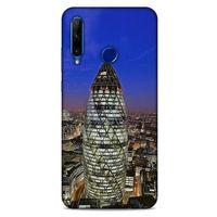 Huawei Honor 20 Lite Kılıf Dünya Mimarisi (34) Slim Armor Kılıf Mary Axe Londra