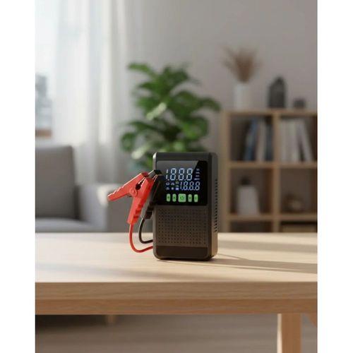 Şarjlı Araç Akü Takviyeli Hava Pompası Powerbank Özellikli