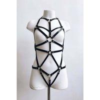 Seksi Deri Vücut Harness