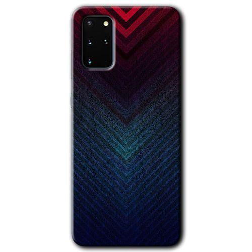 Samsung Galaxy S20 Plus HD Baskılı Kılıf + 9D Tam Ekran Koruyucu - Abstract 4