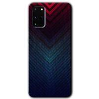 Samsung Galaxy S20 Plus HD Baskılı Kılıf + 9D Tam Ekran Koruyucu - Abstract 4