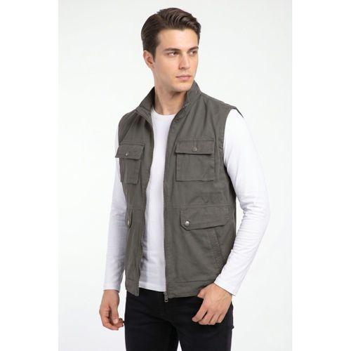 Erkek Kanvas Spor Avcı Yelek BGL-ST05340