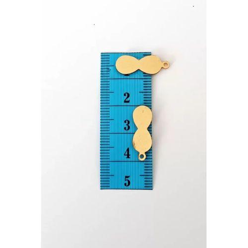 Oya Abiye Bileklik Kolye Pleksi Metalik Plastik Pul Altın Renk 8 gram 40 adet - BNC480