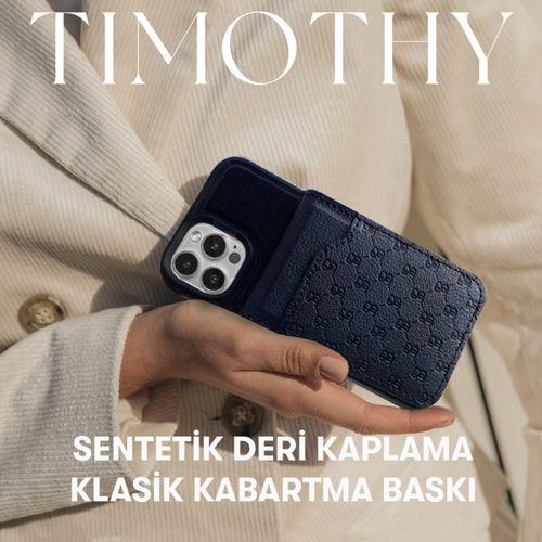 Santa Barbara Polo Racquet Club iPhone 13 Pro Max Timothy Cüzdanlı Standlı Kapak - Siyah
