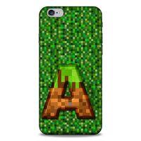 Lopard Apple Iphone 6S Plus Uyumlu Kılıf PiXel (44) Tough Armor Kılıf A Harfi