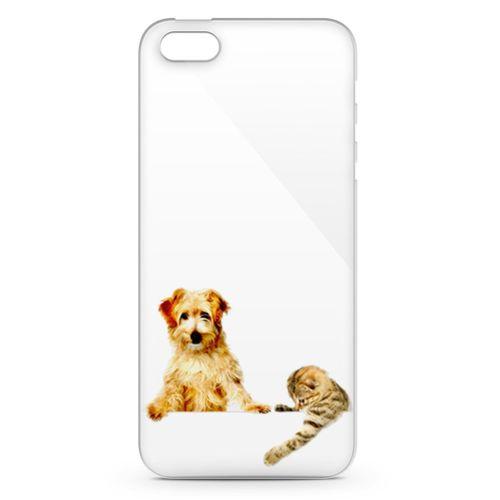 Apple iPhone 5 Kılıf Avustralya Terrier Arka Kapak Koruma Desenli Full Koruyucu