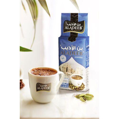 ALADEEB KAHVESİ 500G ÇİFTE KAVRULMUŞ EKSTRA KAKULELİ TÜRK KAHVESİ