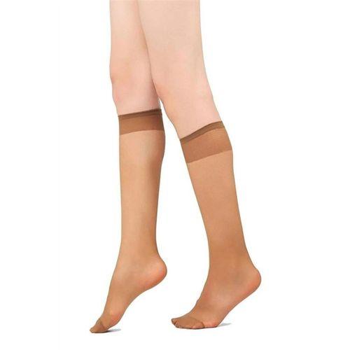 Dode Flora Desimo Kadın 20 Den Mat Dayanıklı  İnce Elastan Dizaltı Pantolon Çorabı