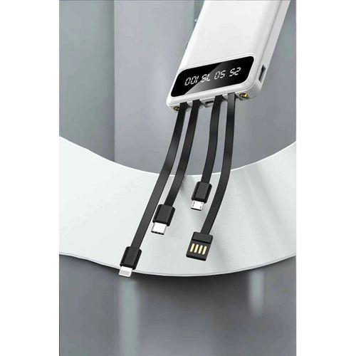 Powerbank 20.000 Mah Lcd Ekran Usb Lightning Type-c Uyumlu İos Ve Android