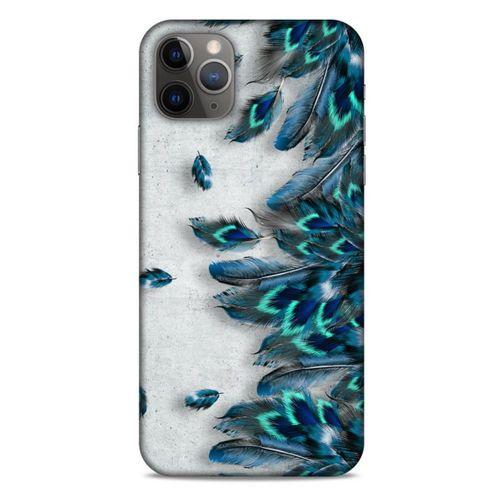 Apple Iphone 11 Pro Max Kılıf Desenli Özel Seri Tüyler (41) Tank Kılıf